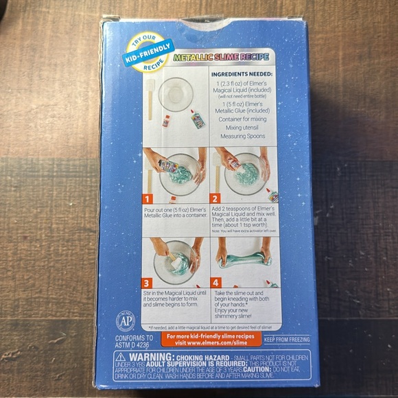 Elmer’s 4 Piece Metallic Slime Kit - Picture 3 of 5
